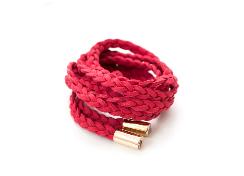 Skinny Braided Boho Belt