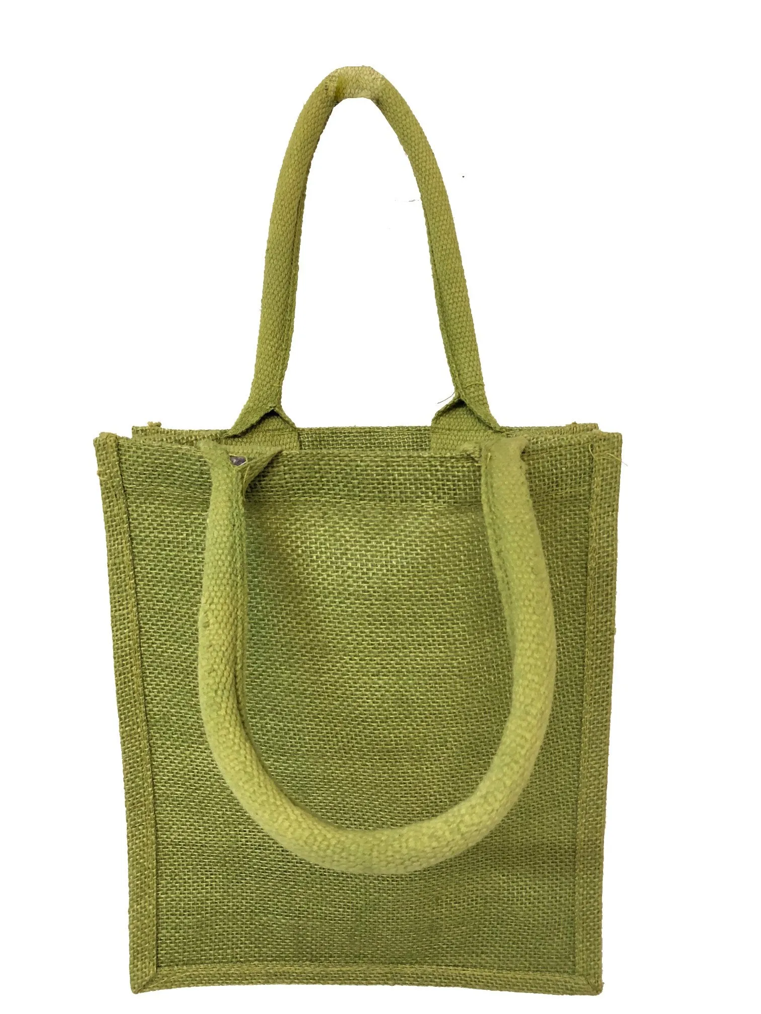 Small Burlap Bags / Jute Book Bag with Full Gusset TJ887