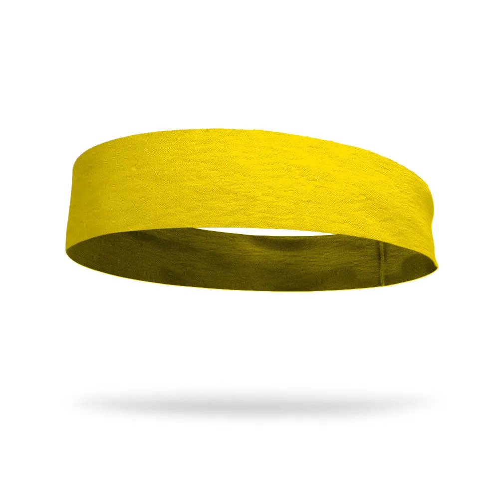 Solid Color 4" Flatback Wicking Headband