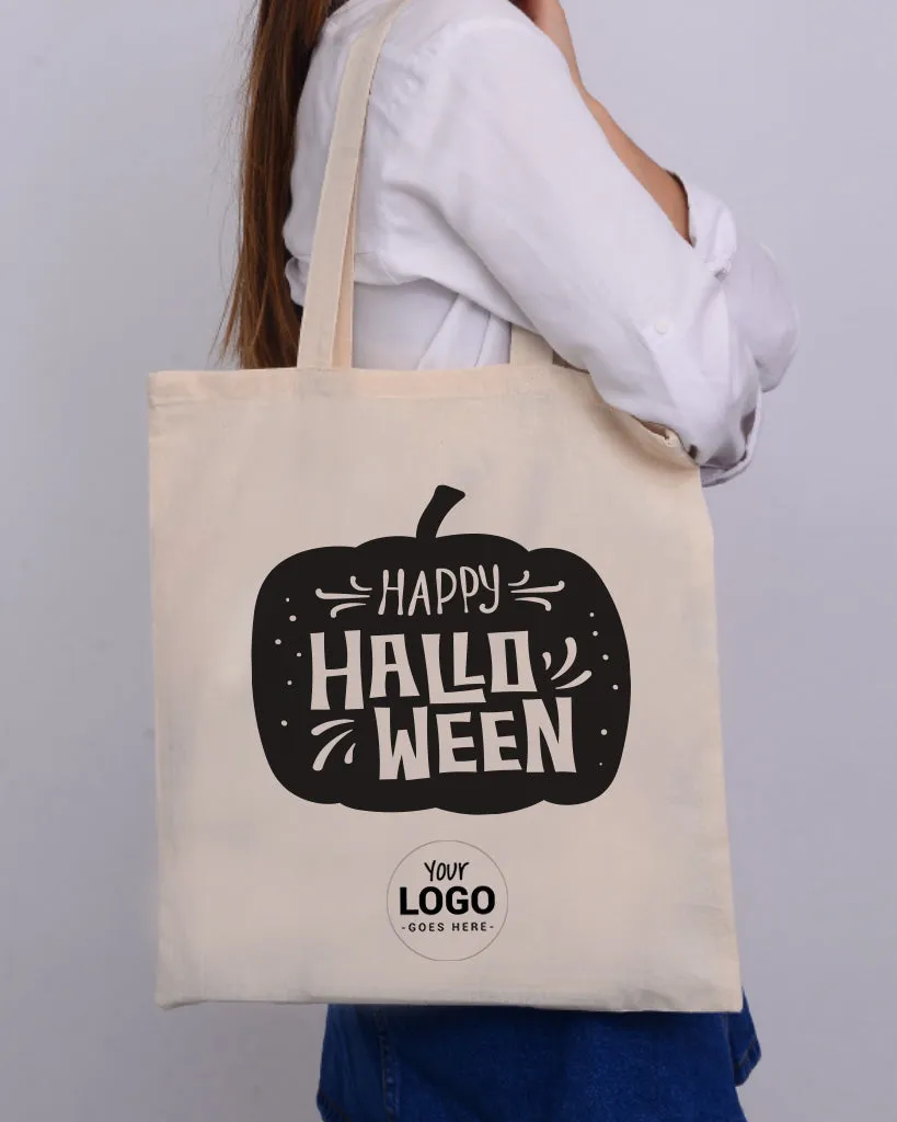 Spooky Pumpkin - Halloween Tote Bags