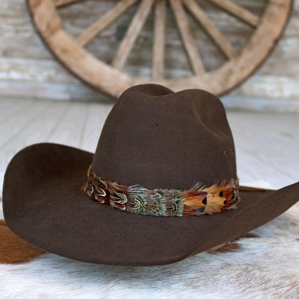 Western Feather Hat Band - Shikoba (short)