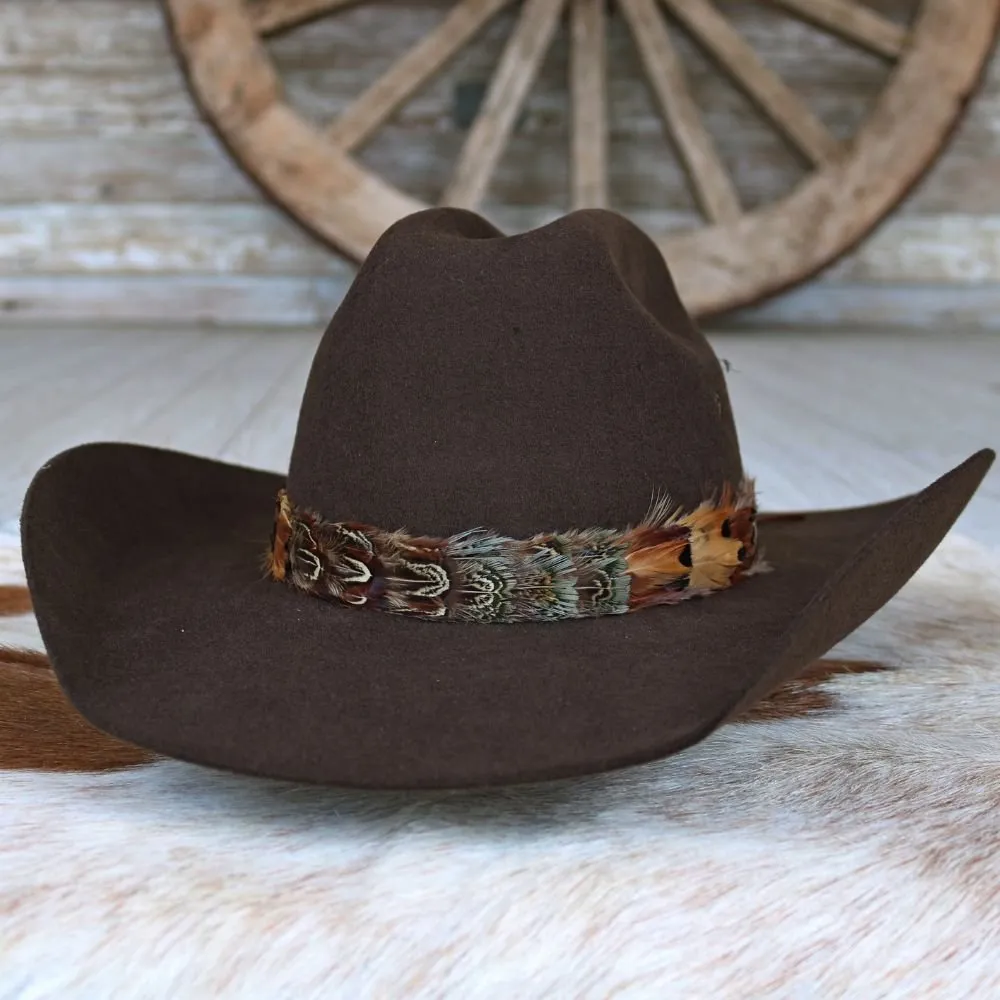 Western Feather Hat Band - Shikoba (short)