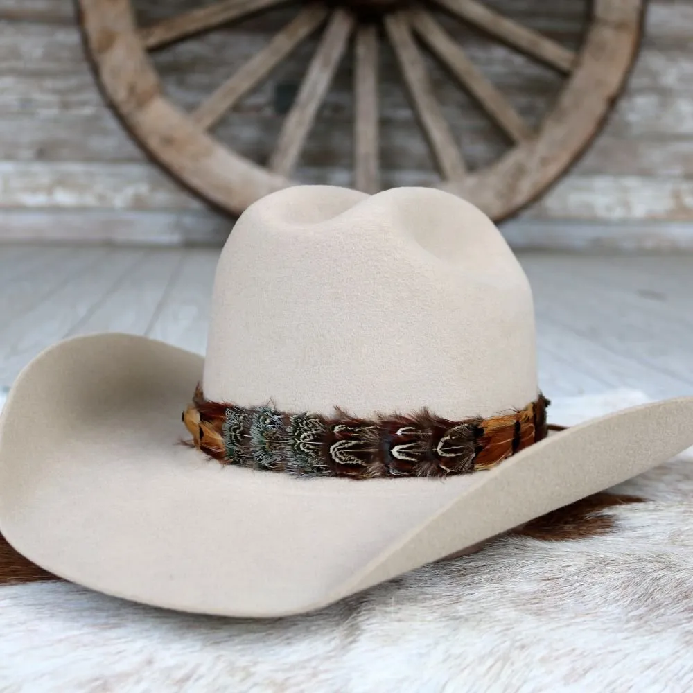 Western Feather Hat Band - Shikoba (short)