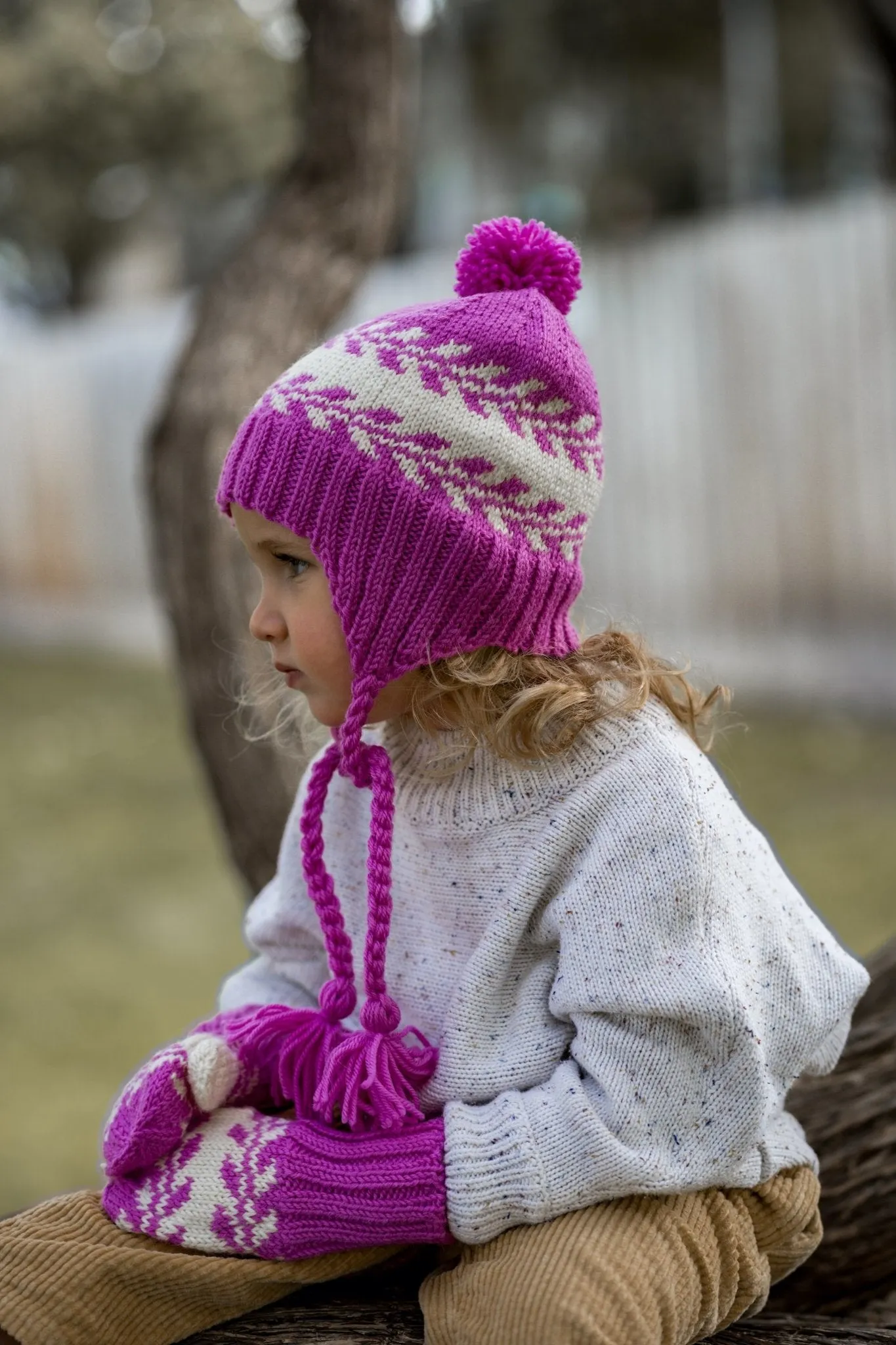 Whistler Merino Beanie Pink