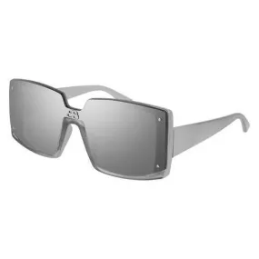 Women's Balenciaga Sunglasses Injection Ruthenium-Ruthenium-Silver