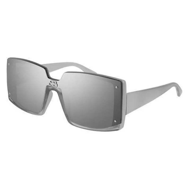 Women's Balenciaga Sunglasses Injection Ruthenium-Ruthenium-Silver